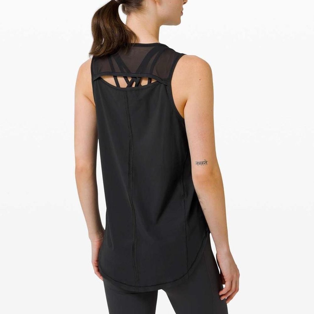 Lululemon Sculpt tank top in black